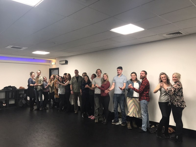 Strictly Come Dancing hen party dance class Cardiff ballroom glamour